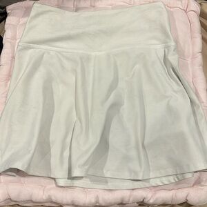 White Tennis Skirt